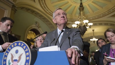 The initial funding of the Advanced Aviation Threat Identification Programme came largely at the request of former Senate Democratic leader Harry Reid. J. Scott Applewhite/AP Photo