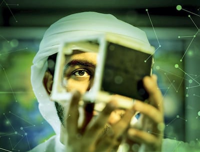 The Khalifa University students have developed a nano-satellite called MySat-1. Image courtesy Nanoracks via Twitter
