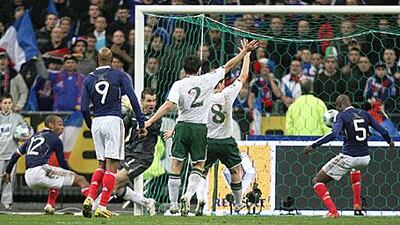 Wear Thierry Henry's France No 12 shirt around Dublin and you are unlikely to receive the traditional friendly Irish welcome.