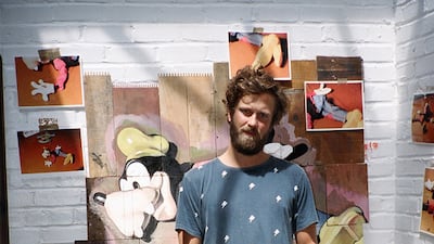 British artist Oliver Clegg. Courtesy Oliver Clegg / Lawrie Shabibi.