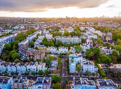 A property in Notting Hill sold for £25.9 million, despite prices falling across prime central London.