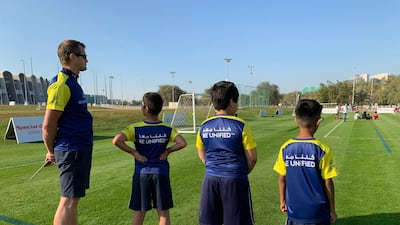 Unified football combines children with special needs with their peers. Courtesy, PASS Abu Dhabi