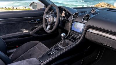 It is a fun 400 horsepower, 4.0-litre, naturally-aspirated, flat six-cylinder engine that’s available only – for the time being at least – with an old-school, six-speed manual transmission