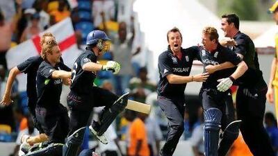 There are no clear favourites to succeed 2010 World Twenty20 holders England, who are without Kevin Pietersen, right.