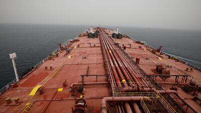 The UN-purchased replacement vessel Nautica in the Red Sea off the Yemen coast. EPA