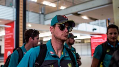Australia's former captain Steve Smith is reported to have been banned by Cricket Australia for 12 months. Gulshan Khan / AFP Photo