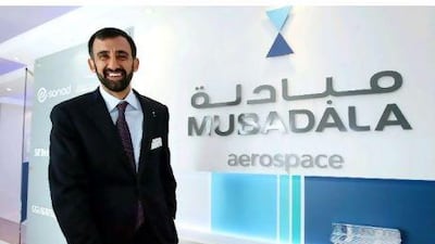 Homaid al Shemmari, the executive director for business development at Mubadala Aerospace.