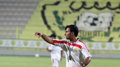 Saleem Abdelrahman has been in the seat as Al Wasl interim coach before. Courtesy Al Ittihad