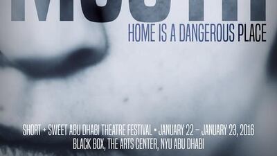 Mouth’s writer draws inspiration from Home, a poem by the young British-Kenyan poet, Warsan Shire. Courtesy Faisal Al Yafai