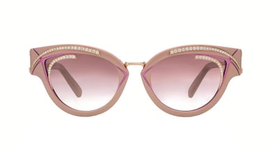 Diva sunglasses, price on request, Bulgari. Courtesy Bulgari
