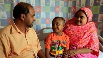 Ahmad Abdul Manan's parents were worried about the cost of the operation since they did not have health insurance.