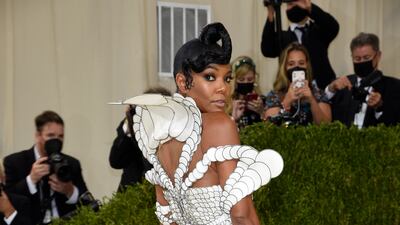 Gabrielle Union, in Iris Van Herpen, at the 2021 Met Gala. AP