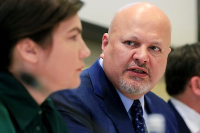 Sanctions have also be imposed on International Criminal Court prosecutor Karim Khan. Reuters