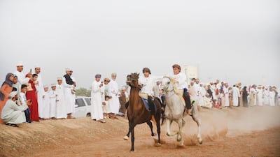 About a two-hour drive from Muscat, these races are the highlights of the biggest weddings and holidays in Yahmadi. Courtesy David Ismael