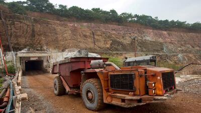A truck exits the Chibuluma mine in the Zambian copper belt region. Copper has seen a major turaround after falling more than 50% from a record high in 2011, trading below $5,000 a tonne during a slump in 2015-16 and again earlier this year. REUTERS