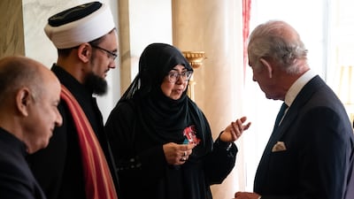 King Charles III told faith leaders at Buckingham Palace he would both take the traditional oaths and keep commitments to other faiths. PA