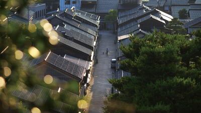 Higashi Chaya Gai district in Kanazawa. Courtesy JNTO