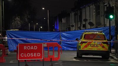 Emergency services closed the road in Sutton where the tragedy occurred. PA