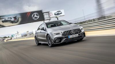 Pushing the car to its limits at Jarama.