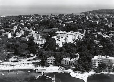 Hotel Provencal, with Hotel Alba to the left, in their former heyday. Hotel Provencal archive/Caudwell