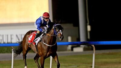 Shaishee is coming off a ‘very progressive’ season and returns to the Meydan Racecourse on Thursday night. Satish Kumar / The National
