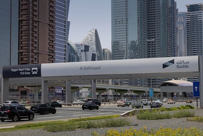 There is a quiet thrill in dodging toll gates during the summer as traffic eases. Antonie Robertson / The National