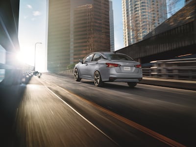 The Nissan Sunny is included in the Japanese manufacturer's 2025 Ramadan deals. Photo: Nissan