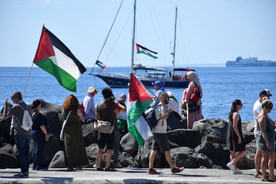 Madleen, the sailing ship heading to Gaza, is named after a fisherwoman in the enclave and is departing from Catania, Italy. EPA