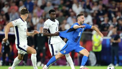 One half-chance in first half but England block took sting out of shot and Pickford gathered easily. England’s defence coped comfortably with Slovenia's front two. Getty Images