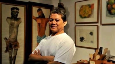 The Filipino chef Claude Tayag.