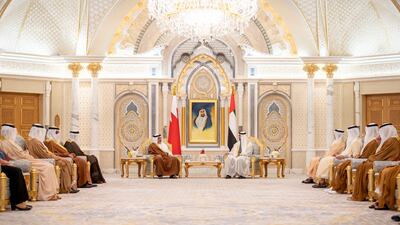 Sheikh Mohamed welcomed Crown Prince Salman to his ‘second home’.