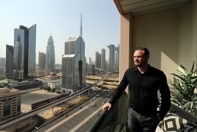 Nathan McFarlane is the founder of HelpWithDebt.ae. Chris Whiteoak / The National