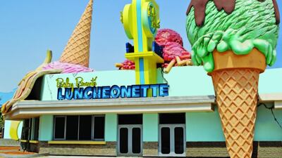 Baby Brent’s Luncheonette restaurant. Courtesy of Motiongate Dubai