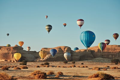 AlUla's desert comes alive with events throughout the year. Photo: Royal Commission for AlUla