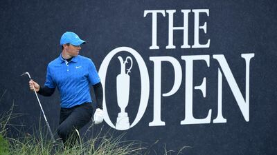 Rory McIlroy is confident he can respond during the second round and make the weekend at the British Open. Getty Images