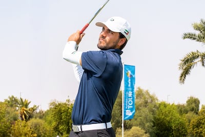 Emirati golfer Ahmad Skaik will be playing at the Abu Dhabi Challenge in Al Ain this week. Photo: Cmedia