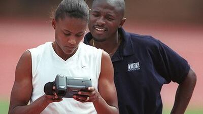 Marion Jones had become the first woman to win five gold medals at a single Olympics in 2000 before being caught for doping. Scott Sharpe / AP Photo