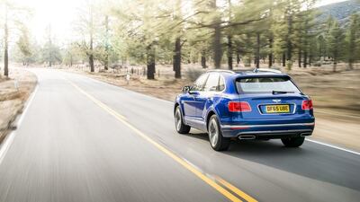 The Bentley Bentayga seems to be a car that the UAE has seemingly been waiting for all its life. Photo by James Lipman