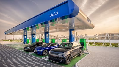 In the first quarter of this year, Adnoc Distribution installed 90 fast and super-fast chargers across the network, 70 per cent more than in the last quarter of 2023. Photo: Adnoc Distribution