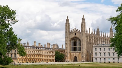King's College in Cambridge. PA