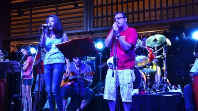 The band Same Same But Different perform at last year's World Music Day in Abu Dhabi. Courtesy Alliance Française Abou Dabi