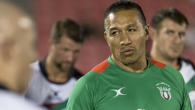UAE rugby team coach Apollo Perelini. Antonie Robertson / The National