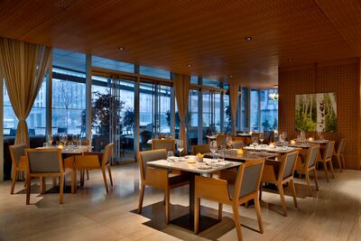 Bosk is the only restaurant on-site at the hotel. Photo: Shangri-La