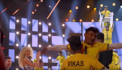 Dance troop V. Unbeatable's act is a tribute to a former member, Vikas, who died in a tragic accident six years ago. YouTube / America's Got Talent
