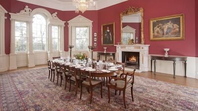 The Grade I listed Georgian Country House was bought by the British Government in 1814 and gifted to the Reverend William Nelson, the older brother of Lord Horatio Nelson. Courtesy Savills