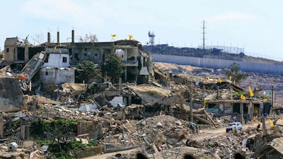 Lebanon's real GDP contracted by 7.1 per cent last year because of the war. AFP