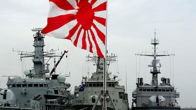 Australian, British, French and Japanese navy vessels are seen during the Proliferation Security Initiative (PSI) Maritime Interdiction Exercise in Kanagawa in 2007. PSI is an effort to halt the proliferation of weapons of mass destruction. Getty Images
