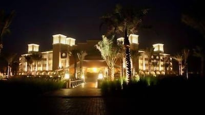 Hotels such as the Desert Islands Resort & Spa, above, on Sir Bani Yas Island are looking forward to a bumper Valentine's Day. Stephen Lock / The National
