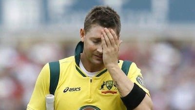 The series for Michael Clarke and Australia was determined three years ago, the venue was not.