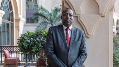 Mohammed Abdi Affey, UNHCR Special Envoy on the Somali Refugee Situation, was on a three-day visit to the UAE in a bid to garner support for the crises. Antonie Robertson / The National